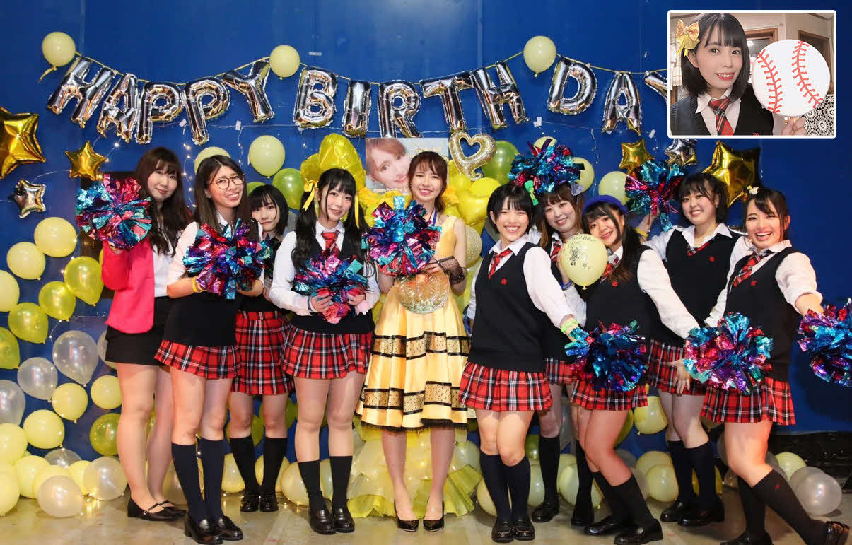 生誕ライブを行った燃えこれ学園