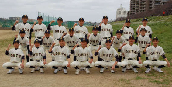 大田シニアの選手たち