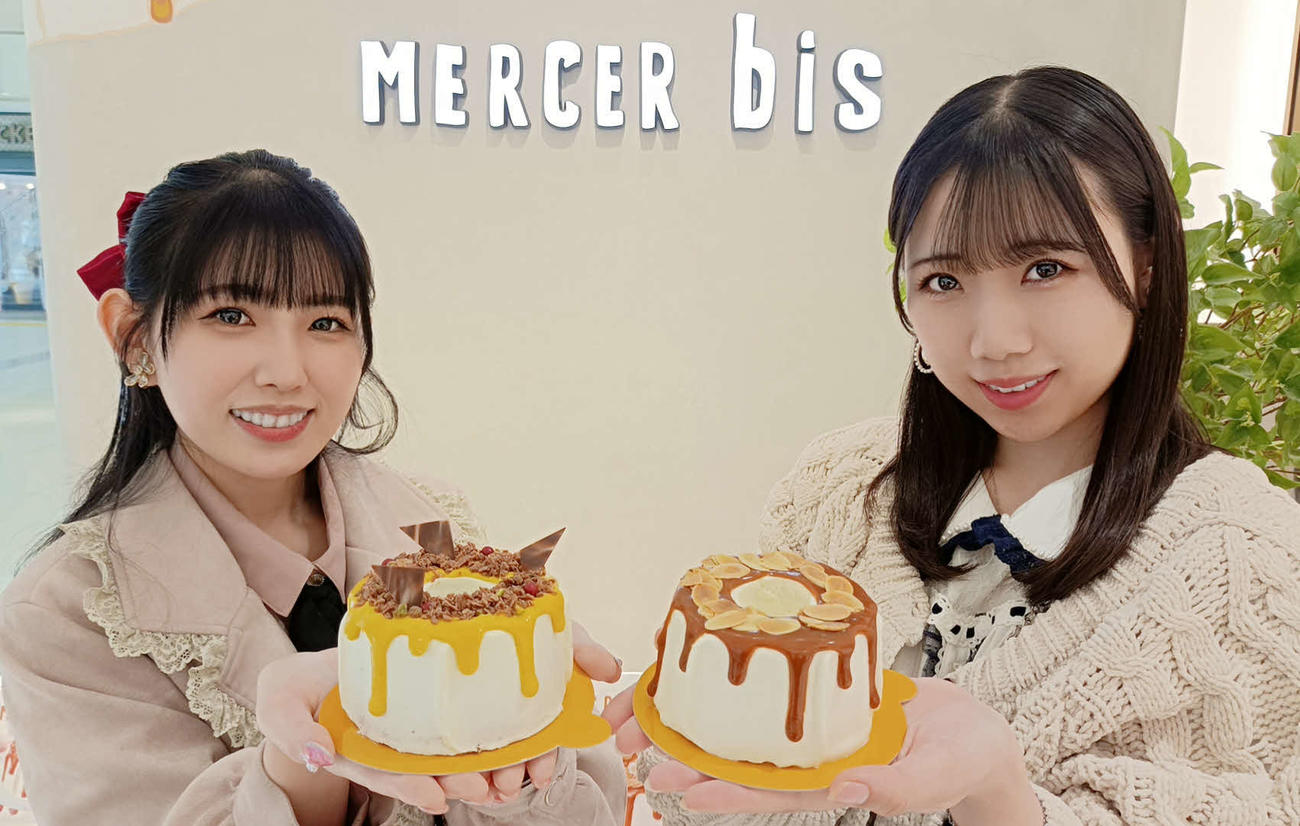 １人前用ホールケーキを堪能したスイメロ