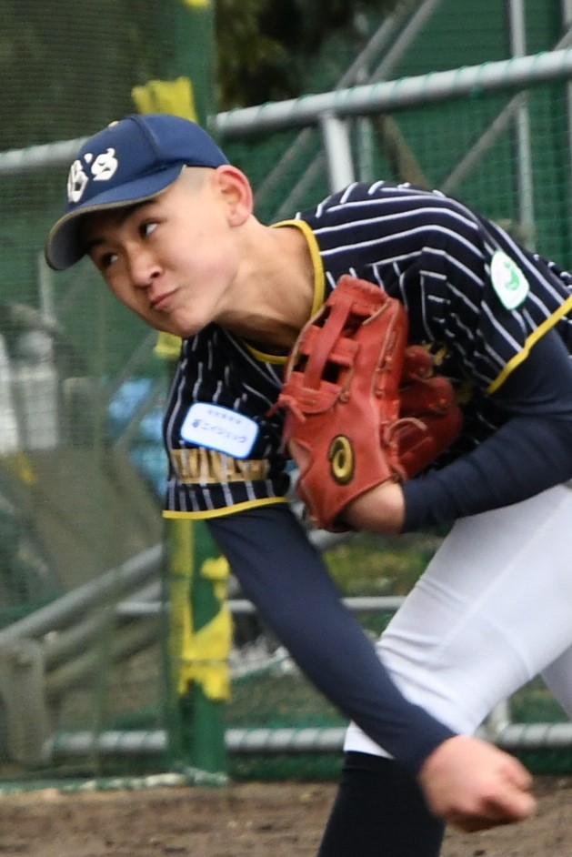 山梨の大下は強く、美しいフォームで1安打完封