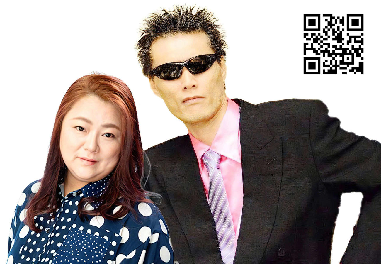 SIZUKU（左）とGOD。詳細はQRから