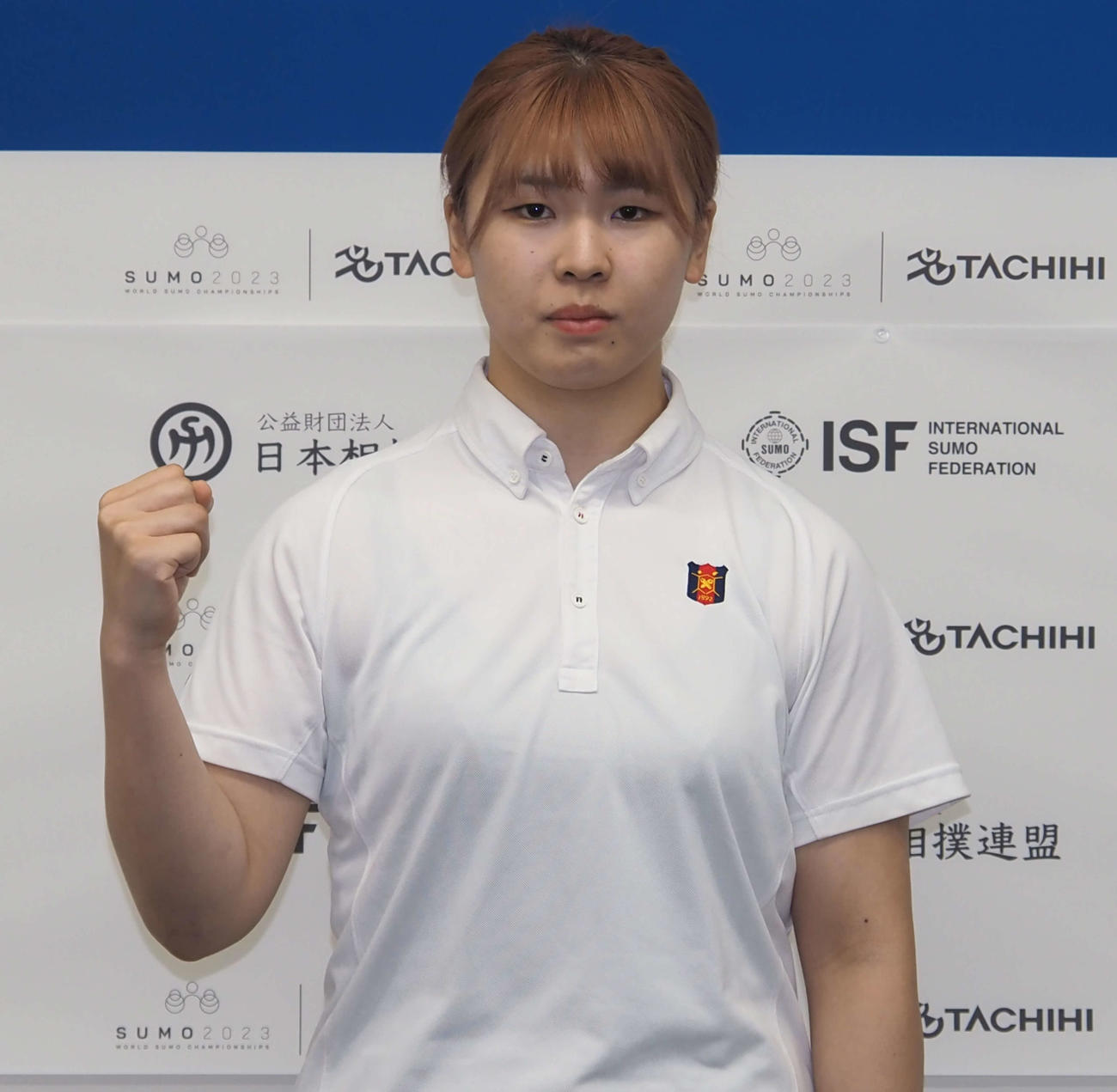 世界選手権での優勝を誓う長谷川