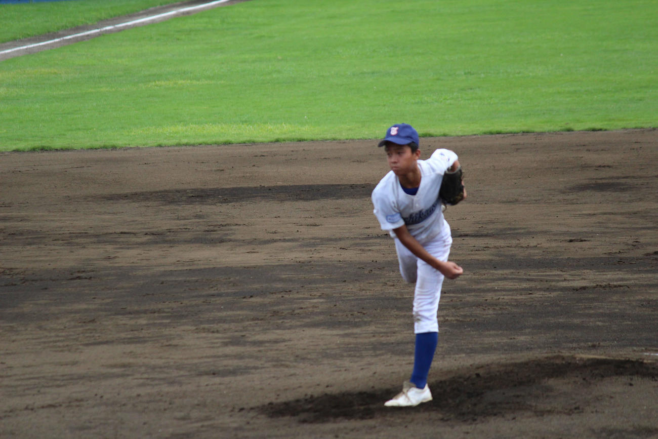 立川・佐伯。青梅戦で好投も力尽きた
