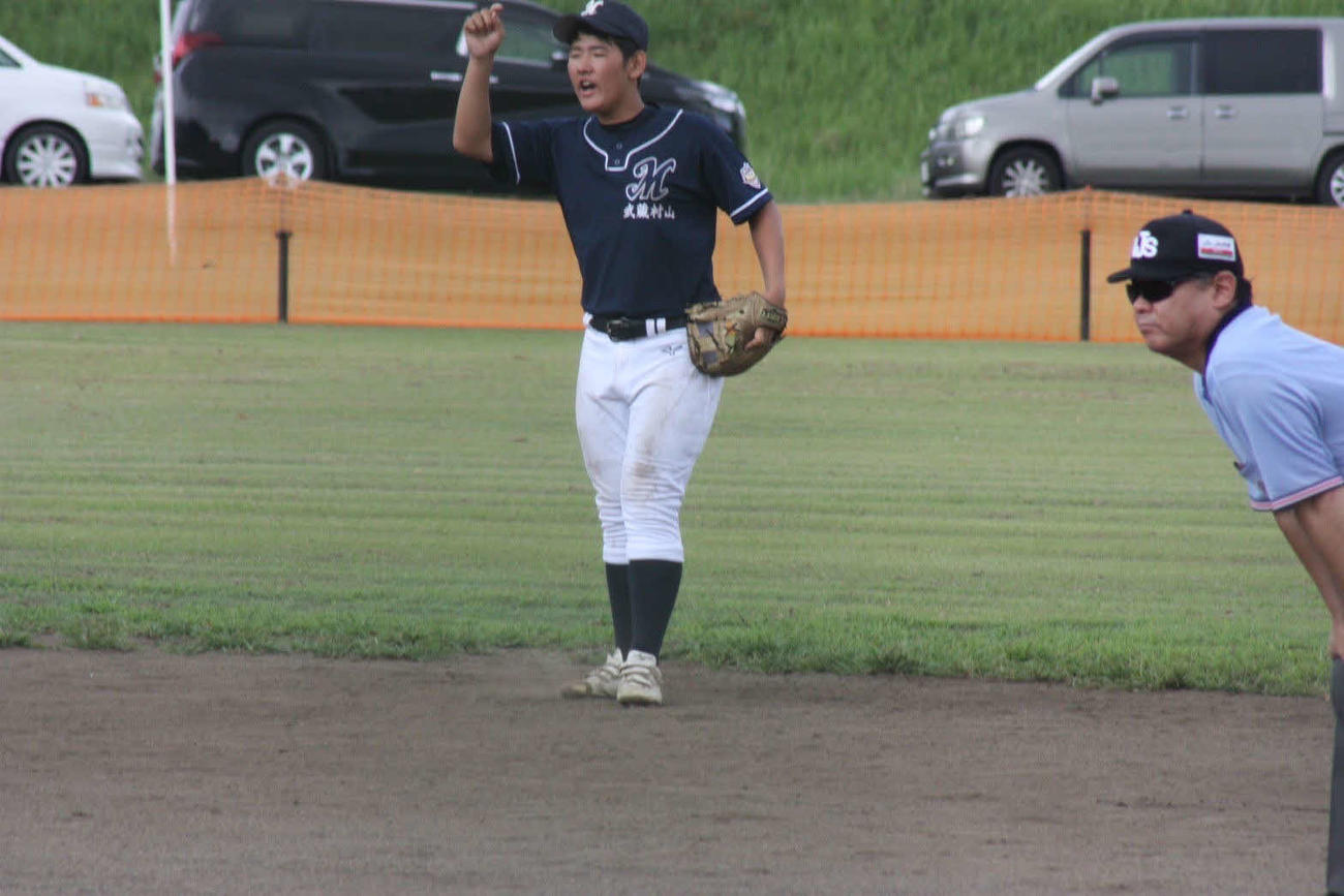 敗者復活1回戦で勝った武蔵村山の乙幡