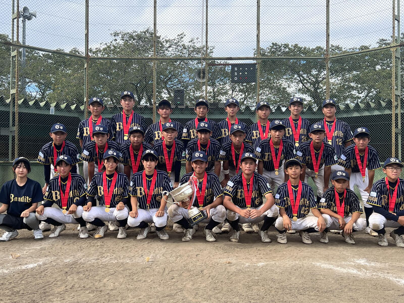 １年生教育大会優勝の山梨ＢＡＮＤＩＴＳ　ＹＯＵＮＧ