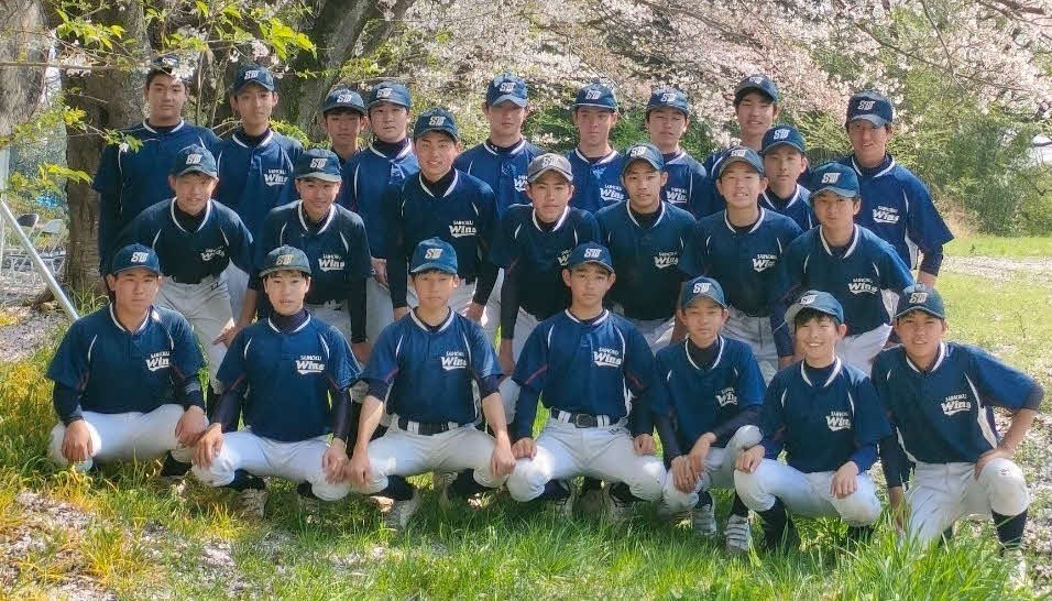埼北ポニーの今年度の3年生のメンバー。三浦氏は最後の試合で成長した姿を見たという