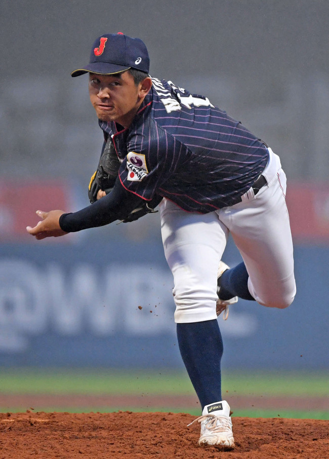2019年、U－18日本代表として登板