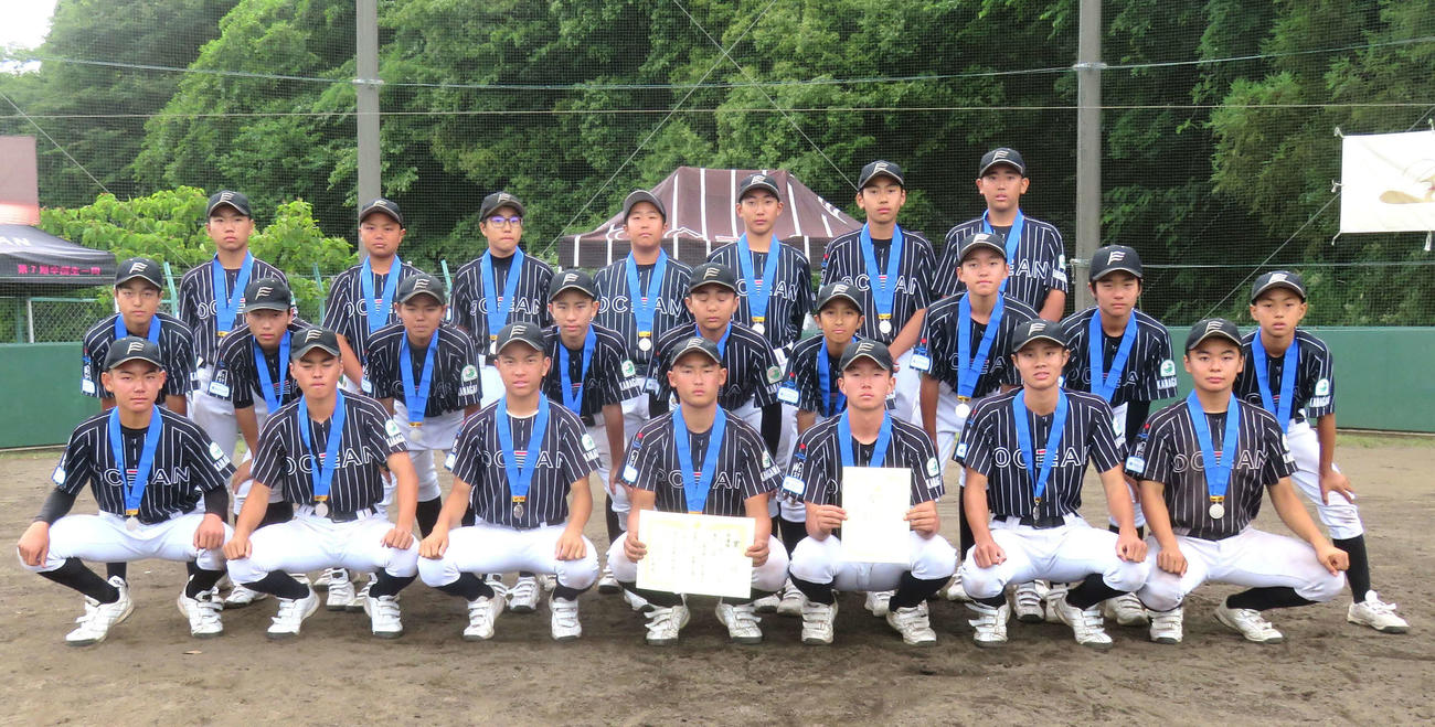 西関東支部準優勝のオセアン横浜