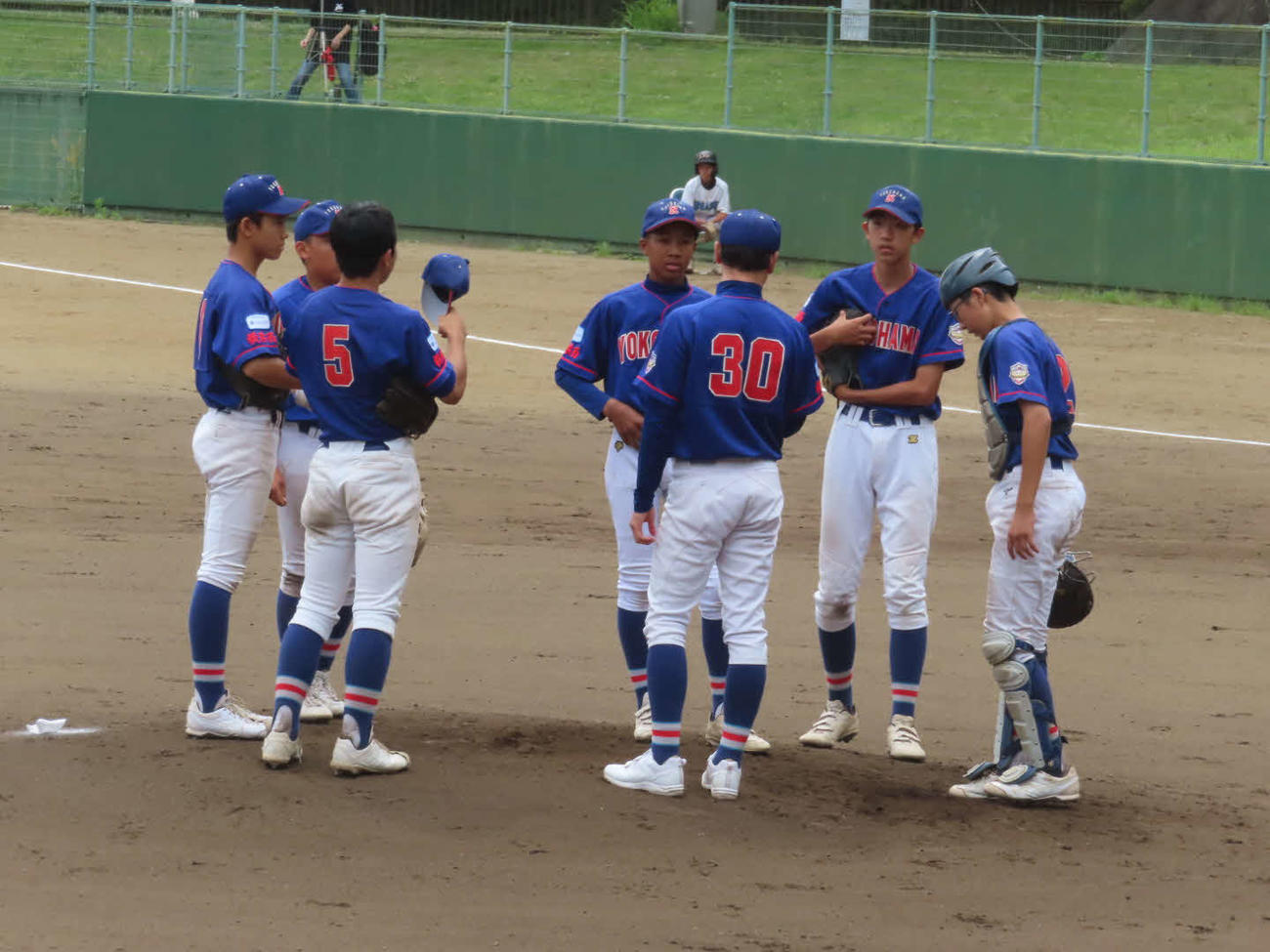 熱い気持ちで野球に向き合う横浜西