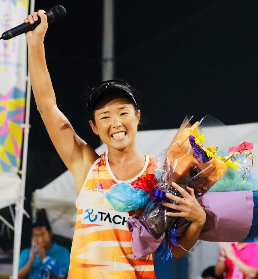 7月14日、ジャパンツアー第4戦で現役を引退した村上は観衆からの拍手に笑顔で応えた