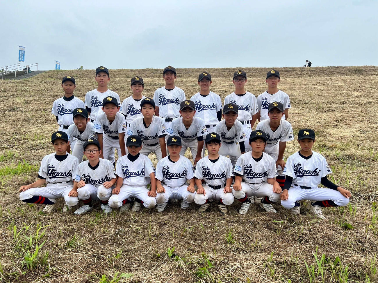 練習で絆を深める戸田東