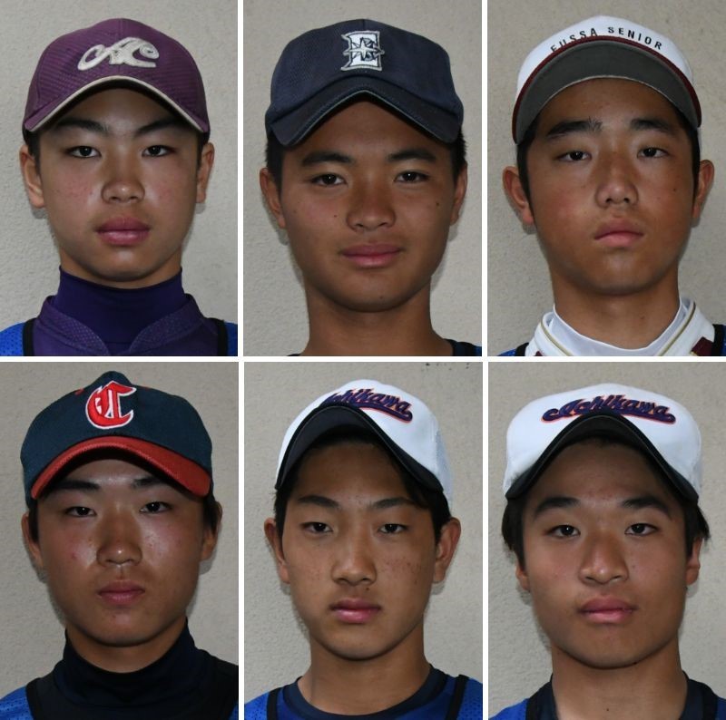 関東連盟所属の欧州遠征日本代表
1列目左から足立中央・杉本陽之助、江戸川中央・今村洸介、福生・長島和紀、
2列目左から千葉市・和田明毅、市川・高坂律樹、市川・安藤名和哉