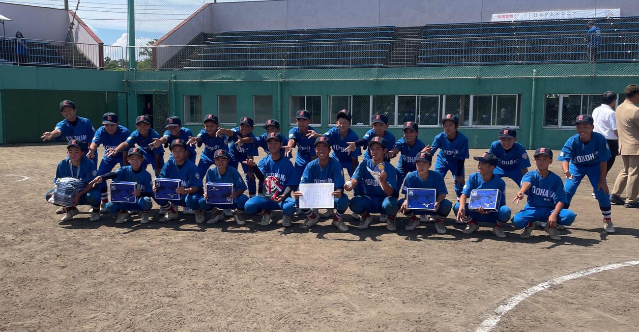 第1回大会に優勝した中本牧