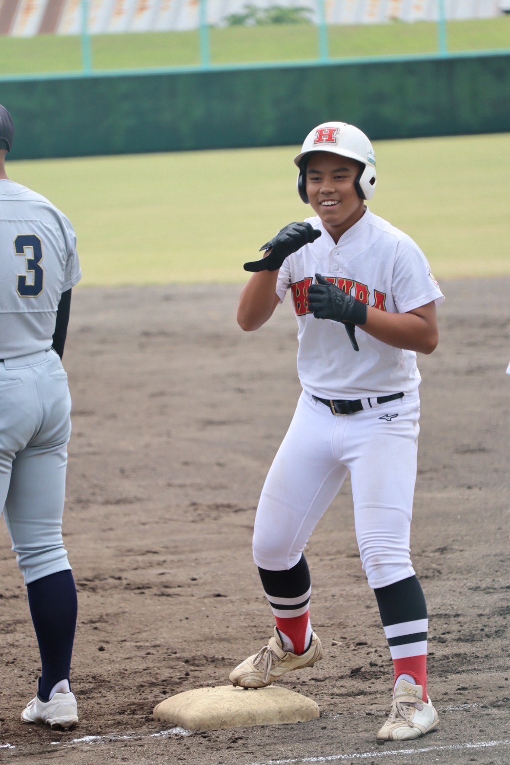 接戦の末、初戦突破した羽村