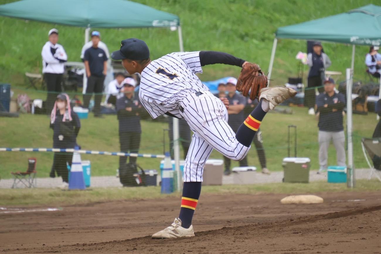 完封した練馬北の栗原