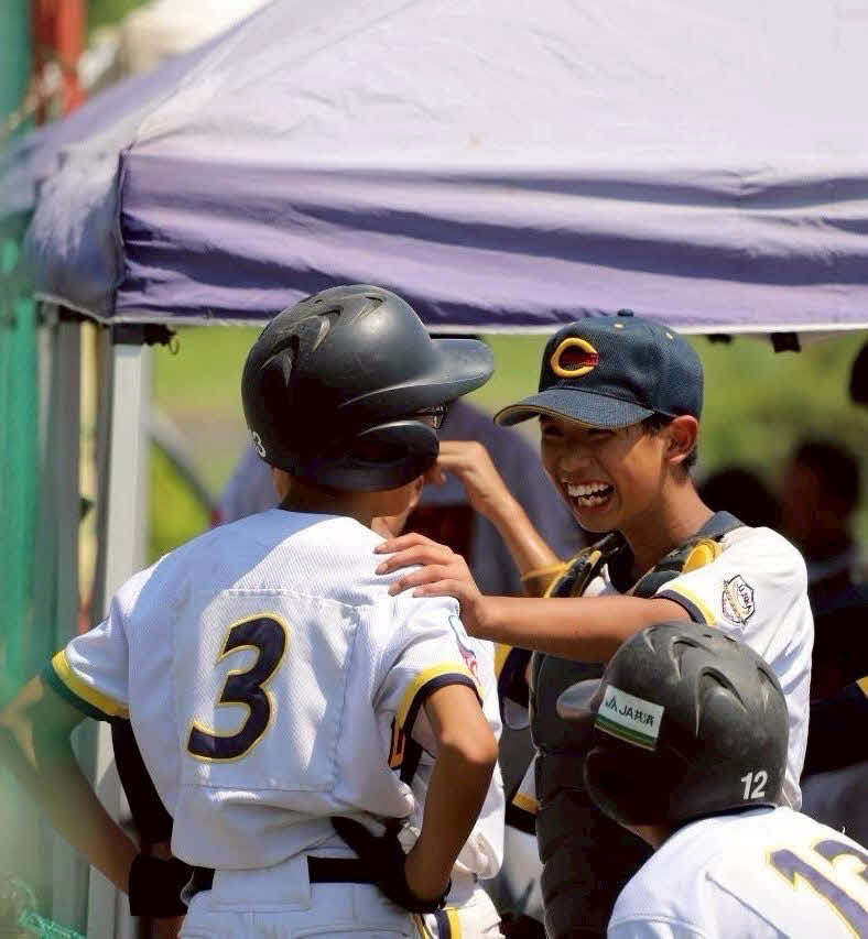 茅ケ崎　笑顔で「ドンマイ！」