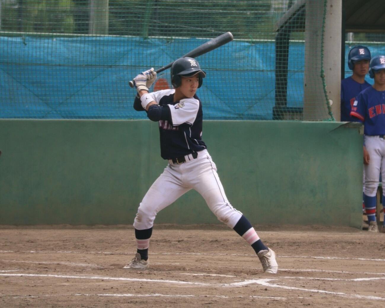 小金井は若林主将の適時打で反撃した