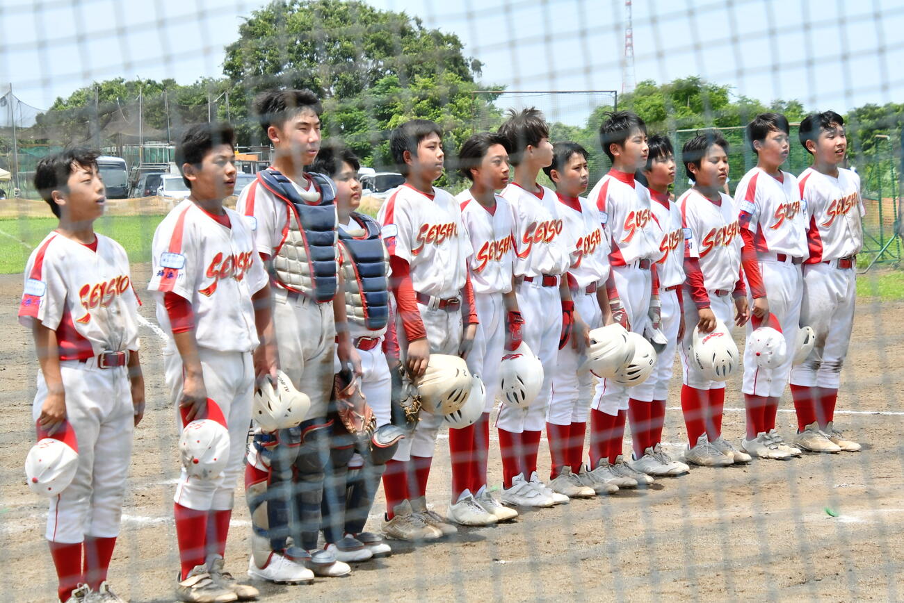 準々決勝で敗退した西湘パワフルズ