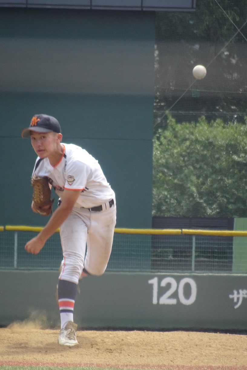 川崎西・末次は1回戦4回2安打無失点の好投