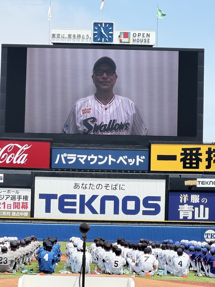 ヤクルト池山隆寛監督のビデオレター