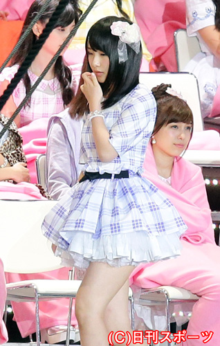 ２８位の高橋朱里
（ＡＫＢ４８チームＢ）