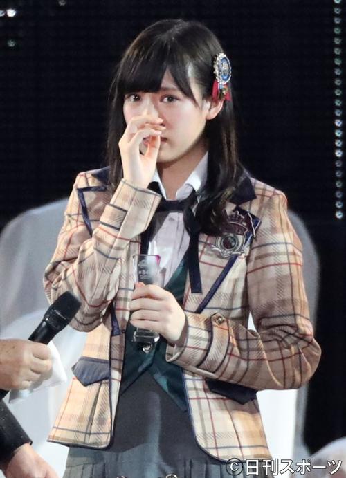 運上弘菜 AKB48 53rdシングル世界選抜総選挙 記念トロフィー HKT48 運