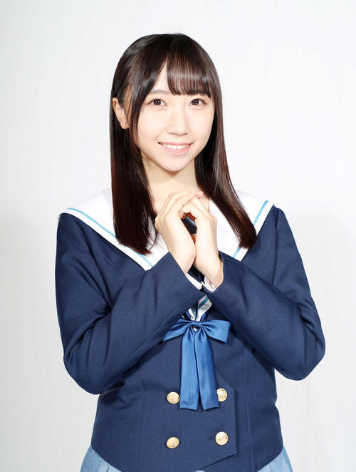 STU48の薮下楓(撮影・鈴木正人)