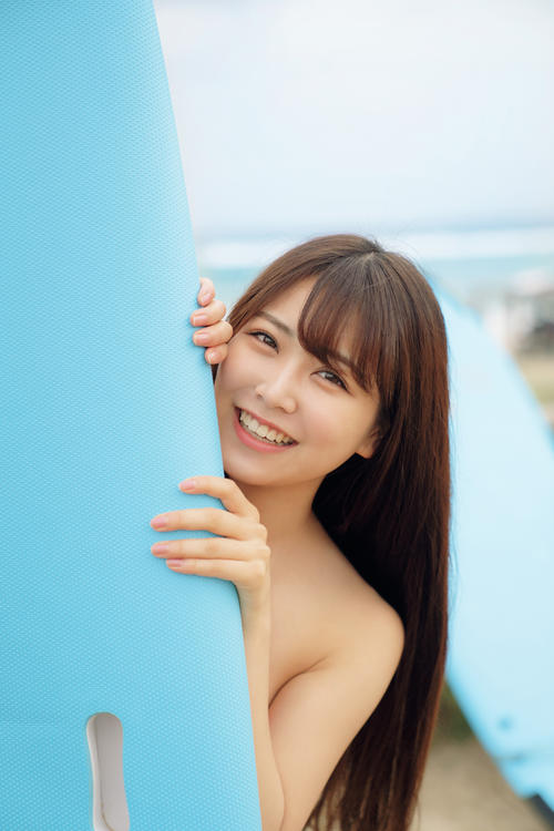 ファースト写真集の発売が決まったNMB48白間美瑠