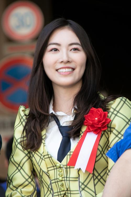総選挙公約の「名古屋でパレード」を2年越しで実現させた松井珠理奈（C）SKE