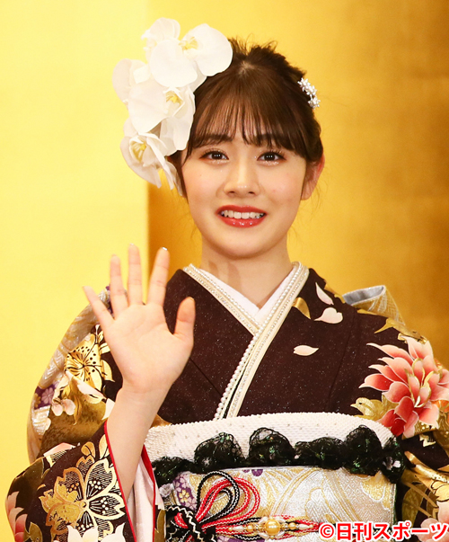 NGT加藤美南（2019年１月14日撮影）