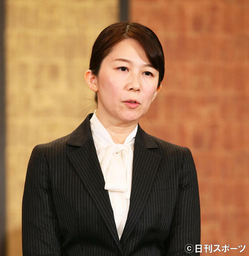 NGT48新支配人の早川麻依子氏（2019年1月14日撮影）