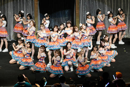 ツアー千秋楽公演を行ったSKE48（C）SKE48
