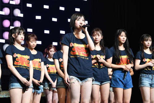 NMB48の全国ツアー初日、NHKホールでのコンサートで卒業を発表した太田夢莉（Ｃ）NMB48