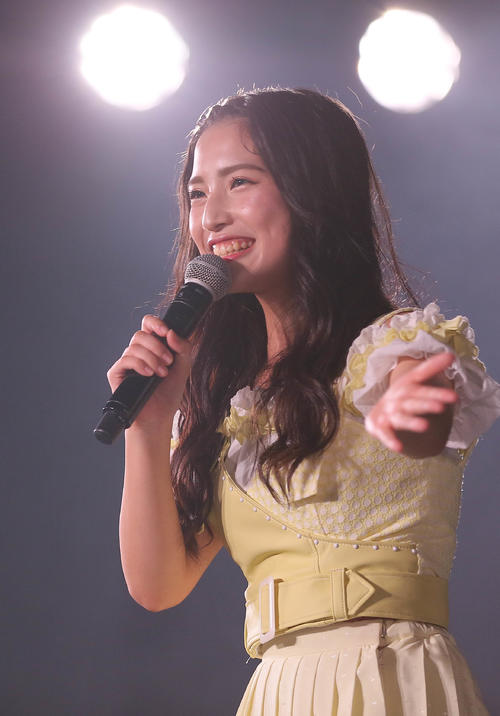 卒業公演を行ったNGT48佐藤杏樹（C）AKS