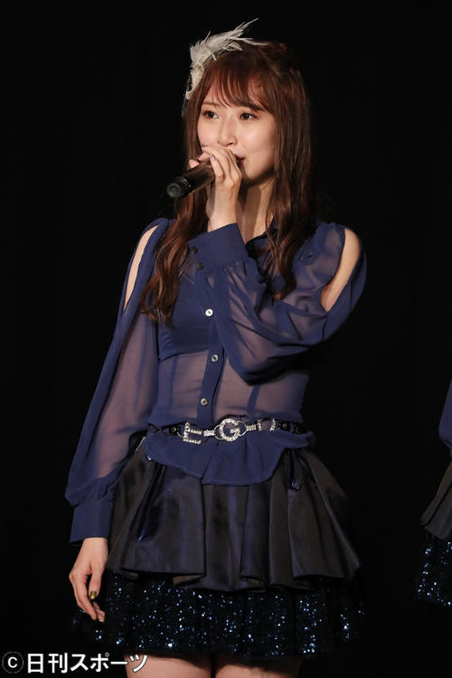 「ミッドナイト公演」で卒業発表をした高柳明音
