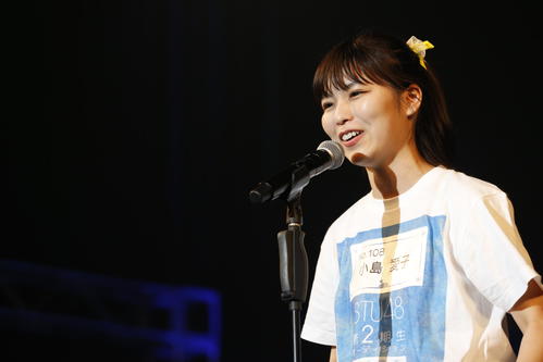 STU48の第2期生オーディションでファン投票1位で選出された小島愛子さん　（Ｃ）ＳＴＵ