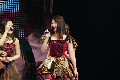 全国ツアーのチームK最終公演に出演したAKB48峯岸みなみ（C）AKS
