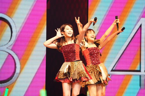 全国ツアーのチームK最終公演に出演したAKB48峯岸みなみ
