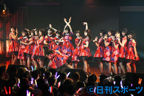 約1年9カ月ぶりの単独コンサートを行ったNGT48（撮影・大友陽平）