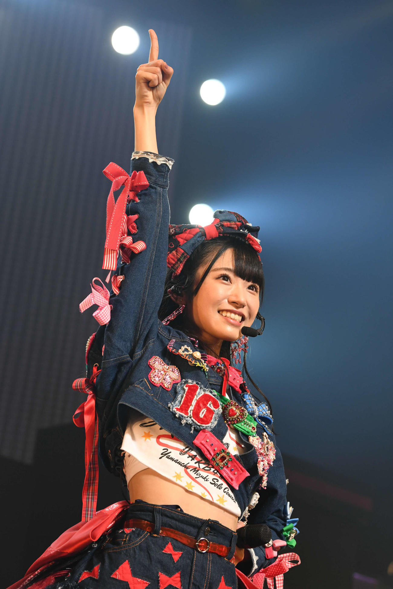 ソロコンサートを行ったAKB48山内瑞葵（C）AKS