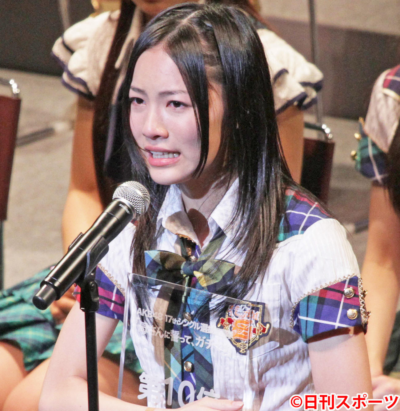 第2回AKB48総選挙　松井珠理奈は10位（2010年6月9日撮影）