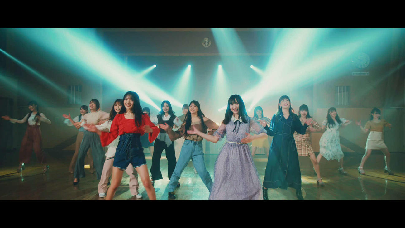 5月13日に発売されるNMB48の23枚目シングル「だってだってだって」のミュージックビデオ（C）NMB48