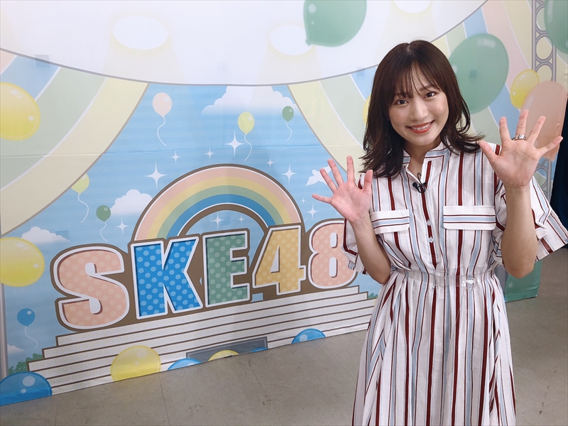 SKE48の新配信番組「SKE48　月曜日の元気魂」の初回に出演する斉藤真木子（C）2020ZestInc.