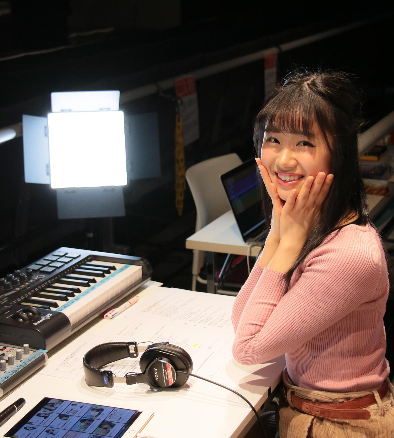 ラジオ番組風配信「あなたのお耳におじゃましも」が好評のNGT48真下華穂