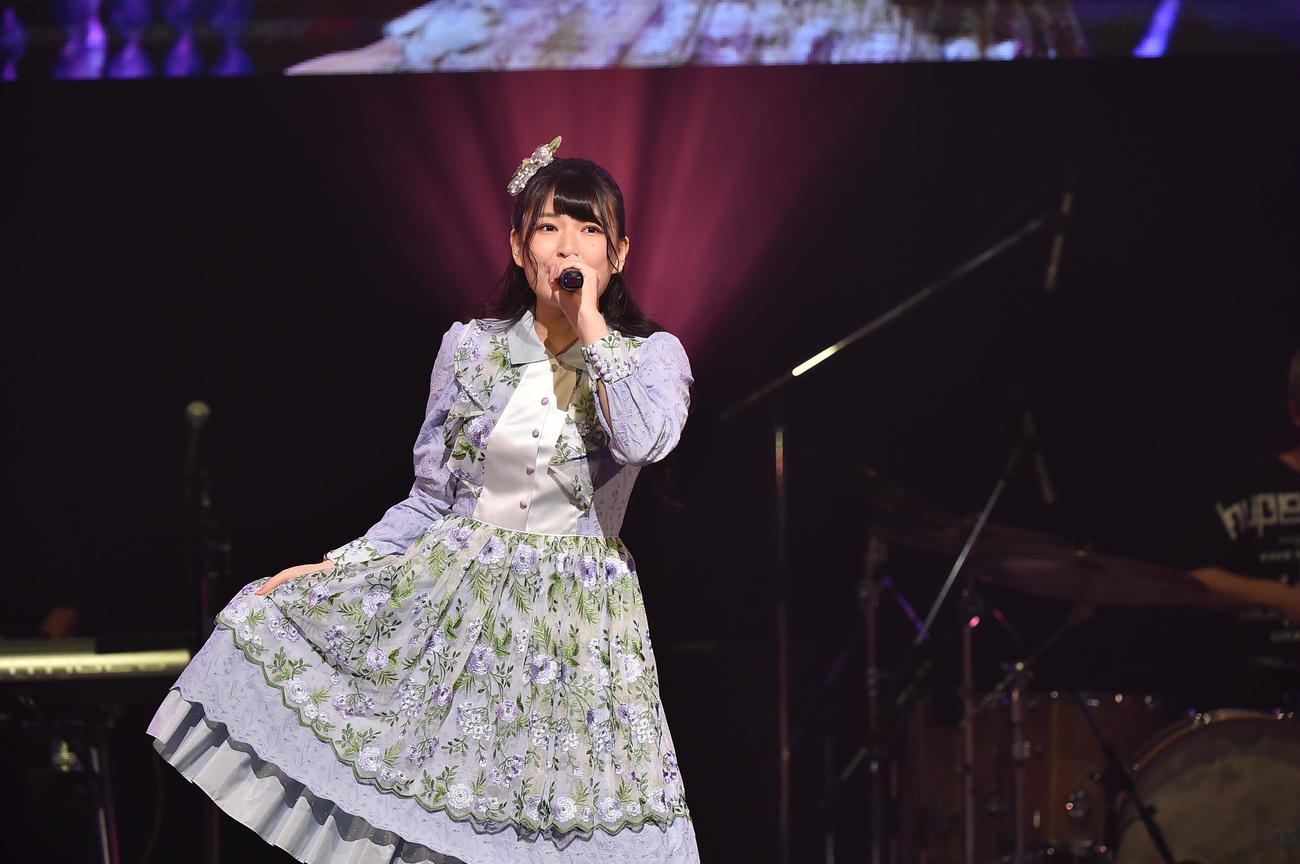 「第3回AKB48グループ歌唱力No．1決定戦」で2年連続ファイナリストになったNGT48三村妃乃