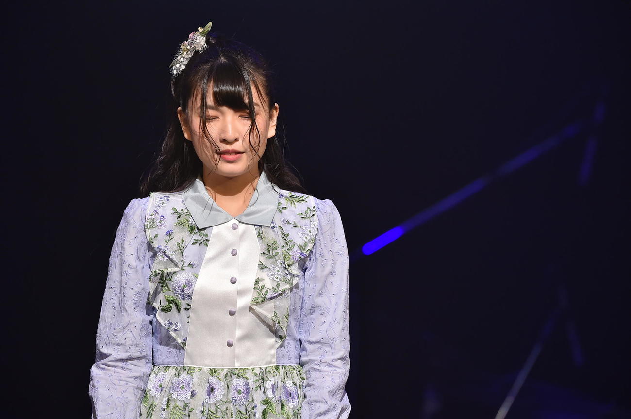 「第3回AKB48グループ歌唱力No．1決定戦」で2年連続ファイナリストになったNGT48三村妃乃