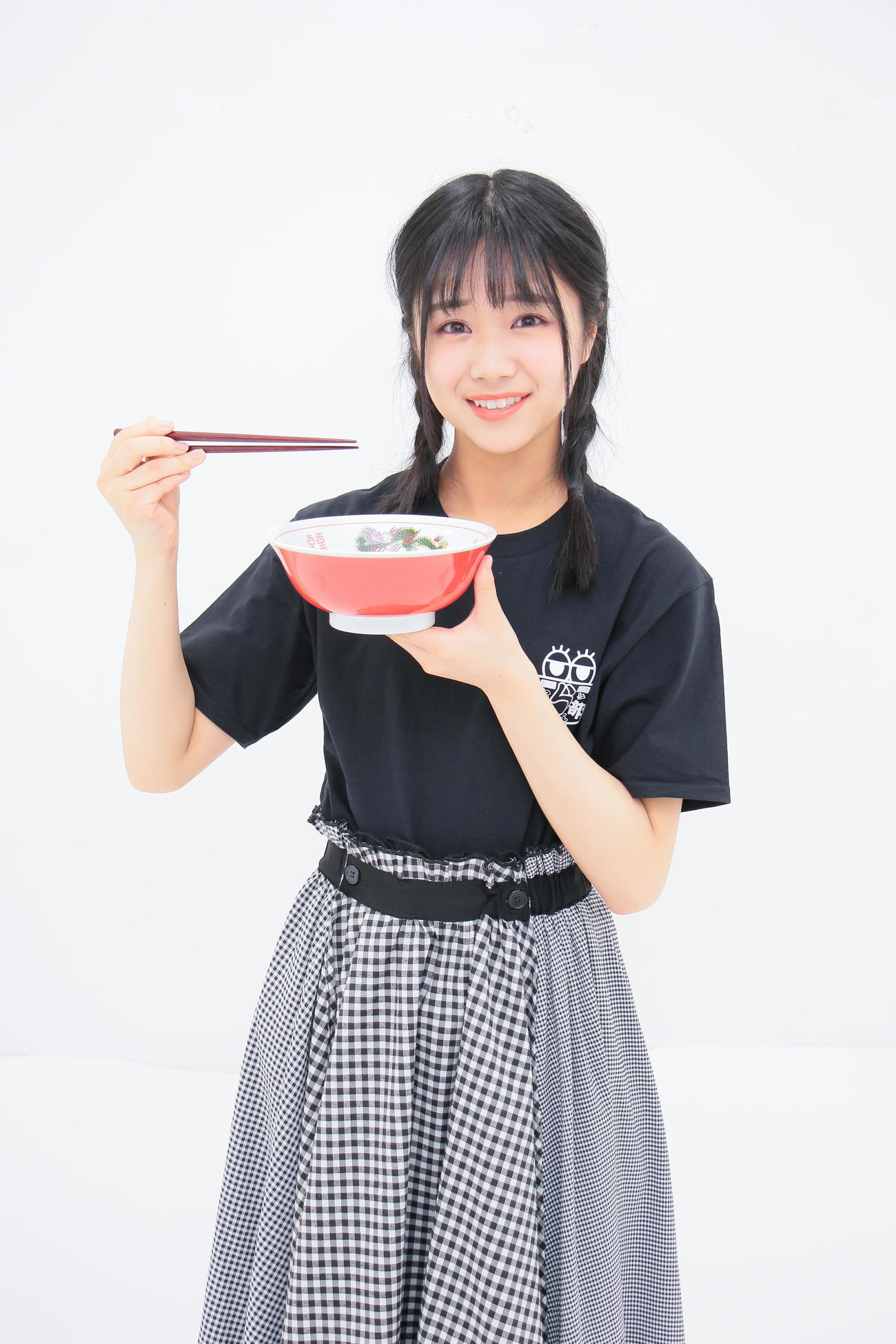 「NGT48らーめん部」部員の真下華穂（C）Flora