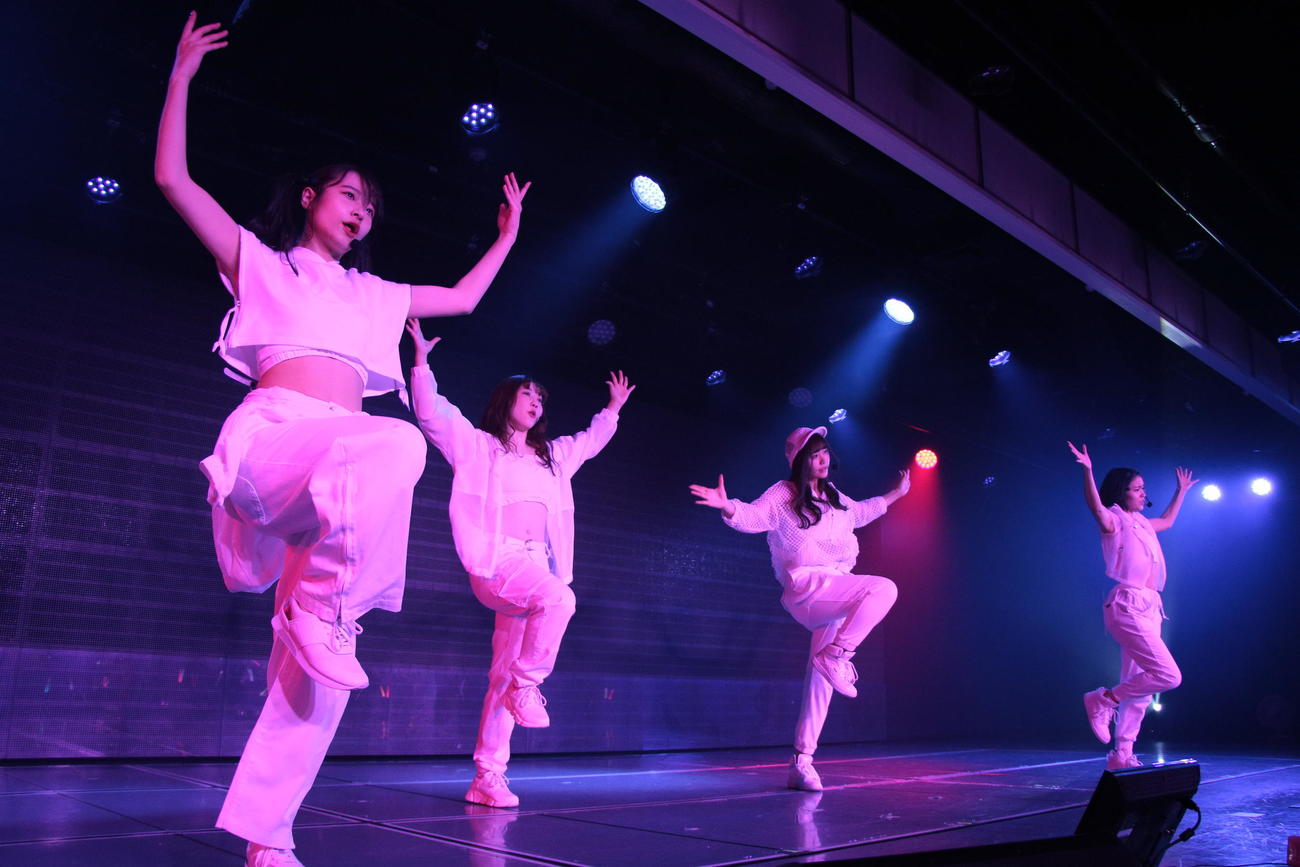 NGT48劇場5周年記念公演を行ったNGT48（C）Flora