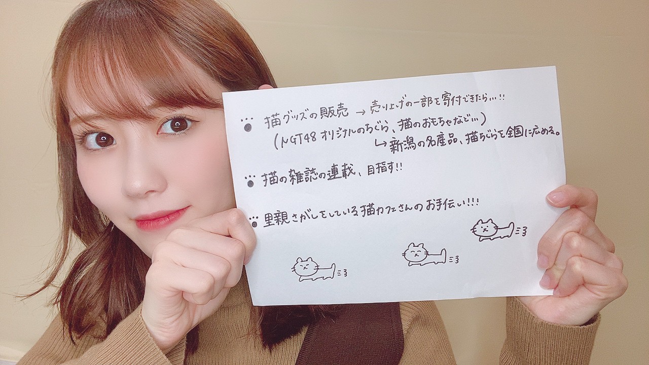 「目指せ公認！！◯◯部を作りたい！！」紙上プレゼン大会で「ねこ部」をアピールする西潟茉莉奈（c）Flora