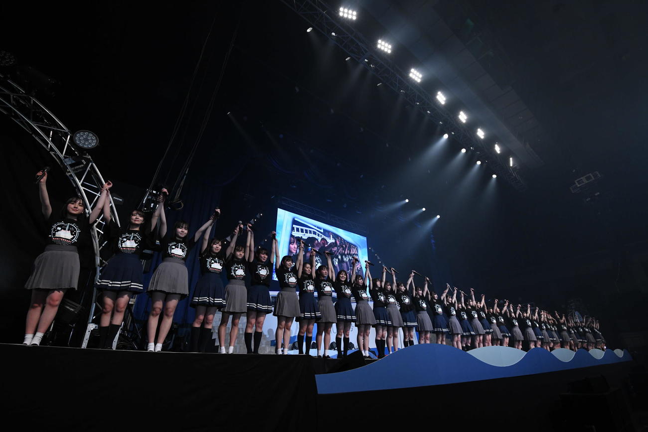4周年コンサートを行ったSTU48（C）STU